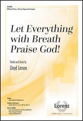 Let Everything with Breath Praise God! SATB choral sheet music cover